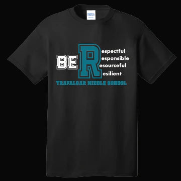 Trafalgar Middle School "BE" Spirit T-Shirt