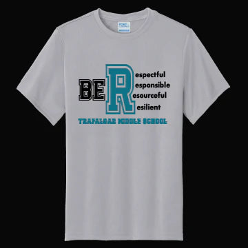 Trafalgar Middle School "BE" Spirit T-Shirt
