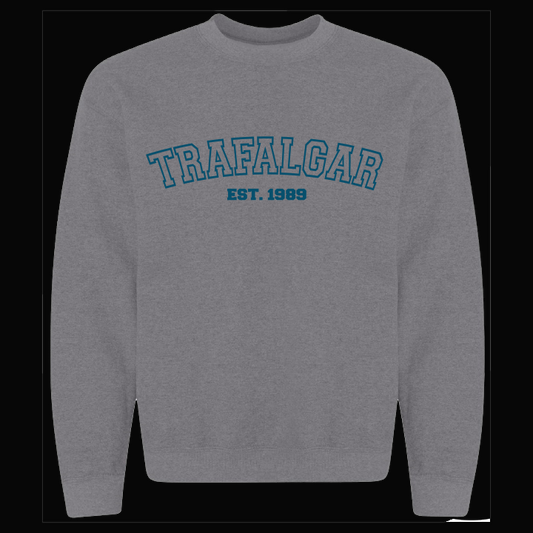 Trafalgar Middle School Crewneck Sweatshirt- EST 1989