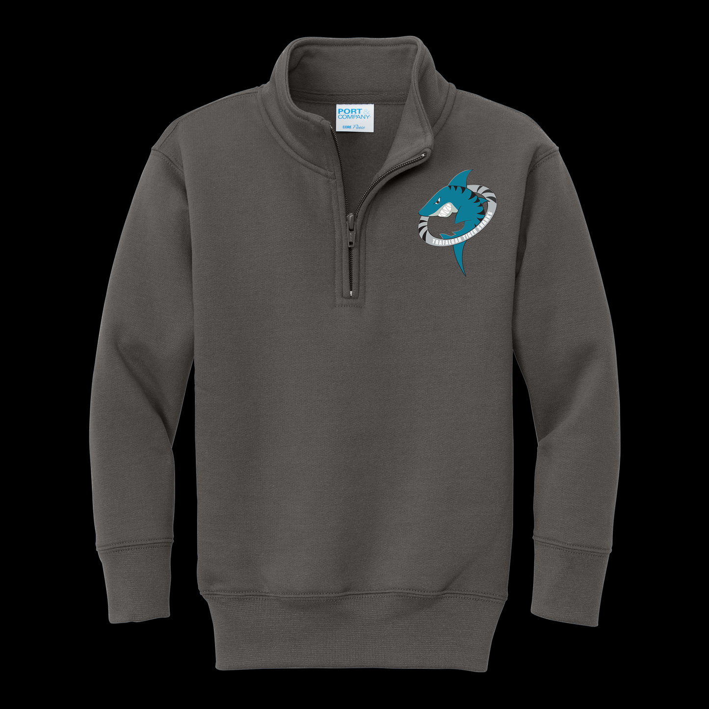 Trafalgar Middle School Quarter Zip Pullover Sweatshirt